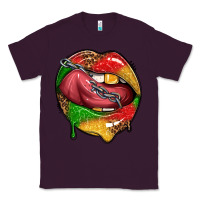 Plum juneteenth day lips Classic Tee - texasbilliewilder