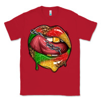 Red juneteenth day lips Classic Tee - texasbilliewilder