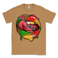 Toasted Coconut juneteenth day lips Classic Tee - texasbilliewilder
