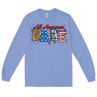 Colony Blue all american babe Long Sleeve Tee - RanaPortraitStore