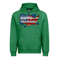 Emerald happy memorial day usa Urban Hoodie - MaliasSmallBusiness