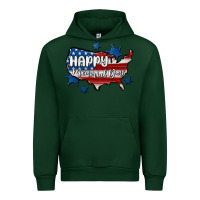 Forest Green happy memorial day usa Urban Hoodie - MaliasSmallBusiness