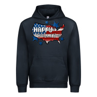 Navy happy memorial day usa Urban Hoodie - MaliasSmallBusiness