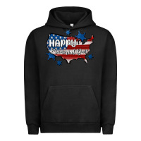 Pigment Black happy memorial day usa Urban Hoodie - MaliasSmallBusiness
