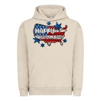 Pigment French Oak happy memorial day usa Urban Hoodie - MaliasSmallBusiness
