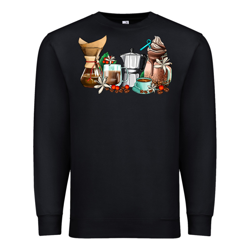 Coffee Tools Coffee Cups Premium Sweatshirt by AdoDesignShop | Teevron