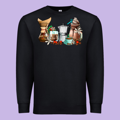 Coffee Tools Coffee Cups Premium Sweatshirt Designed By Adodesignshop