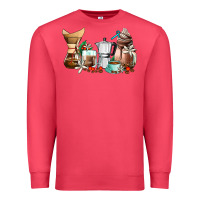 Cardinal coffee tools coffee cups Premium Sweatshirt - AdoDesignShop