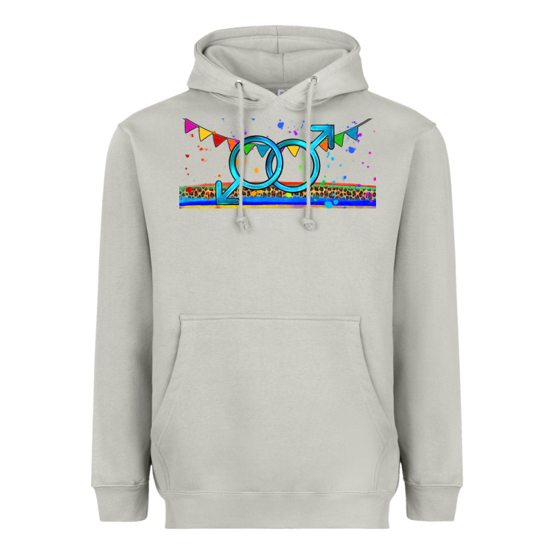 Lgbtq Gay  Libbey Glass Heavyweight Hoodie by HRA Design Shop | Teevron