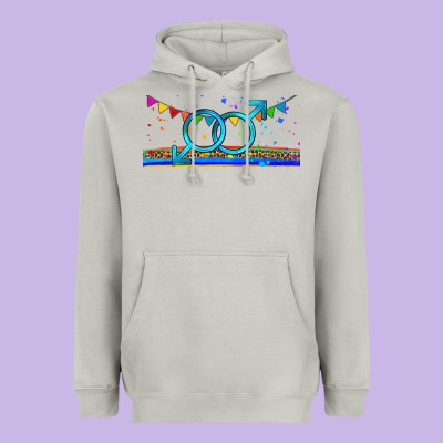 Lgbtq Gay  Libbey Glass Heavyweight Hoodie Designed By Hra Design Shop