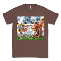 Chestnut christian western american made country raised Classic Tee - Zillion Design Studio