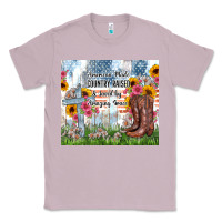Lilac christian western american made country raised Classic Tee - Zillion Design Studio