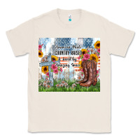 Natural christian western american made country raised Classic Tee - Zillion Design Studio