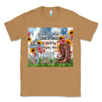 Toasted Coconut christian western american made country raised Classic Tee - Zillion Design Studio