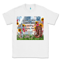 White christian western american made country raised Classic Tee - Zillion Design Studio