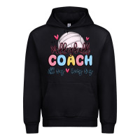 Black volleyball coach all day every day Urban Hoodie - MaliasSmallBusiness