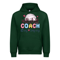 Forest Green volleyball coach all day every day Urban Hoodie - MaliasSmallBusiness