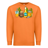 Carrot beer coffee cups Premium Sweatshirt - AdoDesignShop