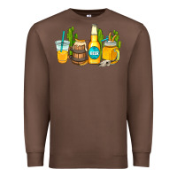 Chestnut beer coffee cups Premium Sweatshirt - AdoDesignShop