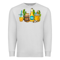 Dove Grey beer coffee cups Premium Sweatshirt - AdoDesignShop