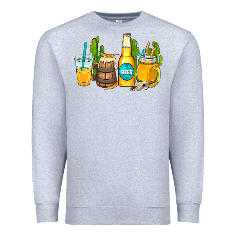 Beer Coffee Cups Premium Sweatshirt by AdoDesignShop | Teevron