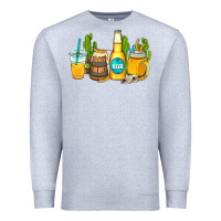 Heather Grey beer coffee cups Premium Sweatshirt - AdoDesignShop