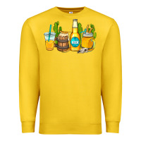 Lemon beer coffee cups Premium Sweatshirt - AdoDesignShop