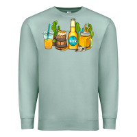 Seafoam beer coffee cups Premium Sweatshirt - AdoDesignShop