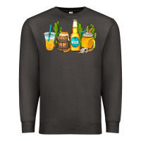 Smoke beer coffee cups Premium Sweatshirt - AdoDesignShop