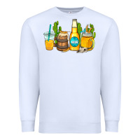 White beer coffee cups Premium Sweatshirt - AdoDesignShop