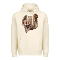 Tofu american yorkshire pig face Premium Hoodie - LillyAllenDesigns
