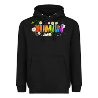 Black lgbtq human  libbey glass Heavyweight Hoodie - HRA Design Shop