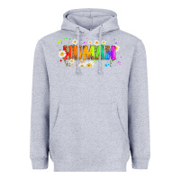 Heather Grey lgbtq human  libbey glass Heavyweight Hoodie - HRA Design Shop