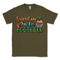 Army Green sunday is for football Classic Tee - BundleAndBundleShop