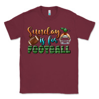 Burgundy sunday is for football Classic Tee - BundleAndBundleShop