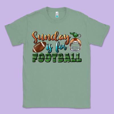 Sunday Is For Football Classic Tee Designed By Bundleandbundleshop