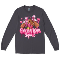 Smoke galentine squad afro girl sneakers Long Sleeve Tee - RanaPortraitStore