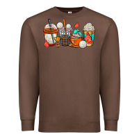 Chestnut volleyball coffee cups Premium Sweatshirt - AdoDesignShop