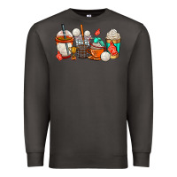 Smoke volleyball coffee cups Premium Sweatshirt - AdoDesignShop