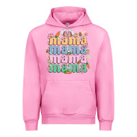 Fuchsia Pink easter mama Urban Hoodie - MaliasSmallBusiness