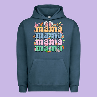 Easter Mama Urban Hoodie Designed By Maliassmallbusiness