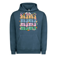 Pigment Midnight Navy easter mama Urban Hoodie - MaliasSmallBusiness