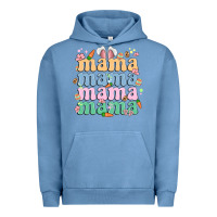 Pigment Pebble Blue easter mama Urban Hoodie - MaliasSmallBusiness