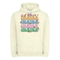 Pigment Pistachio easter mama Urban Hoodie - MaliasSmallBusiness