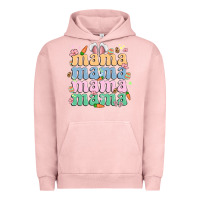 Pigment Salmon easter mama Urban Hoodie - MaliasSmallBusiness