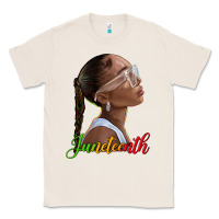 Natural juneteenth black woman Classic Tee - texasbilliewilder