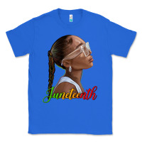 True Royal juneteenth black woman Classic Tee - texasbilliewilder