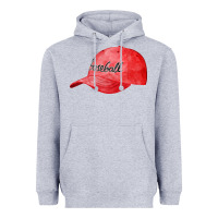 Heather Grey blue baseball cap fa element Heavyweight Hoodie - FaDigitalArtStudio