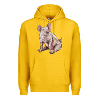 Lemon american yorkshire pig Premium Hoodie - LillyAllenDesigns
