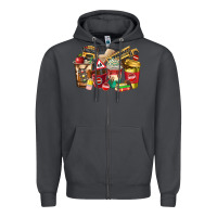 Smoke school bus driver coffee cups Zipper Hoodie - texasbilliewilder